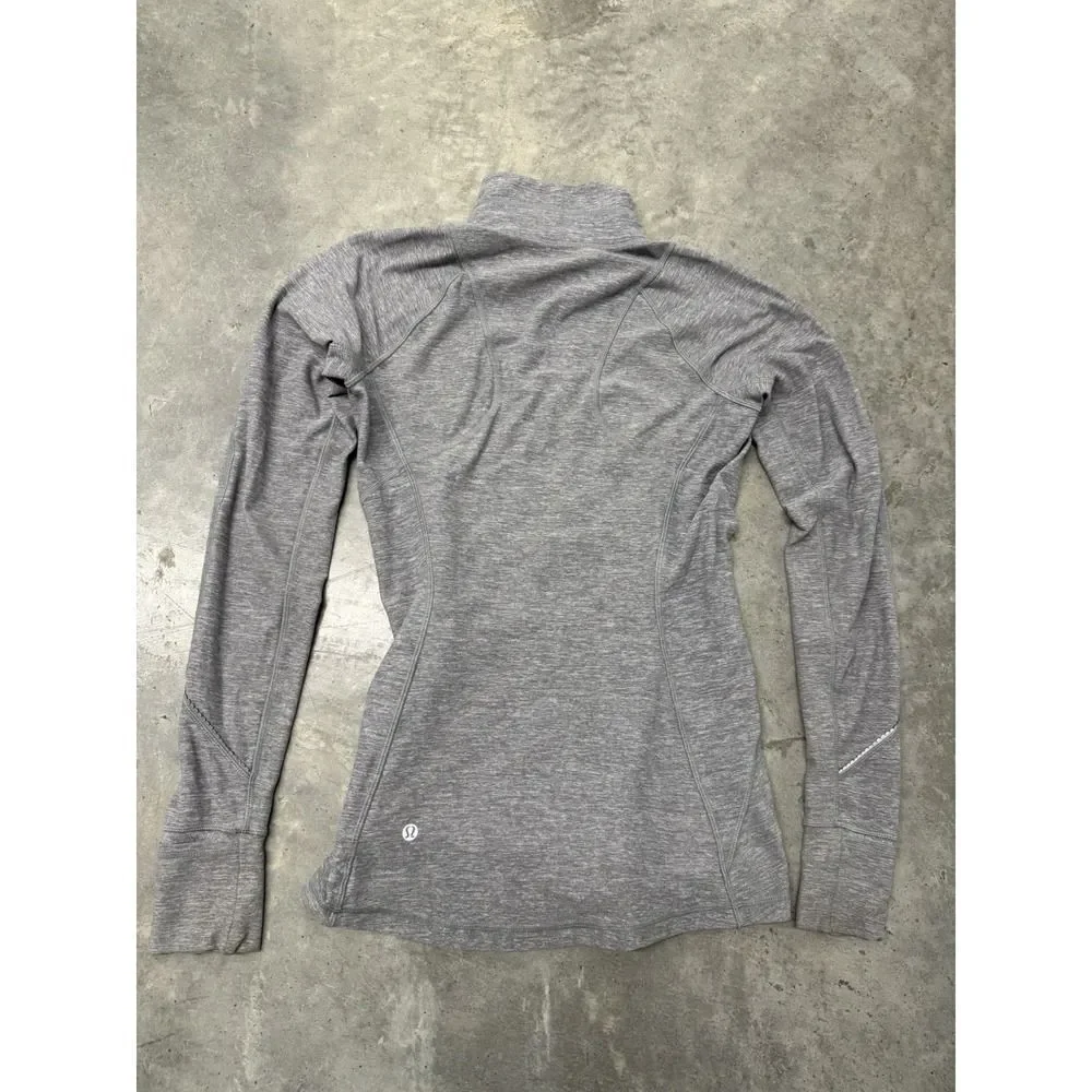 Lululemon Race Your Pace half zip Jacket. Womens. Sz 6